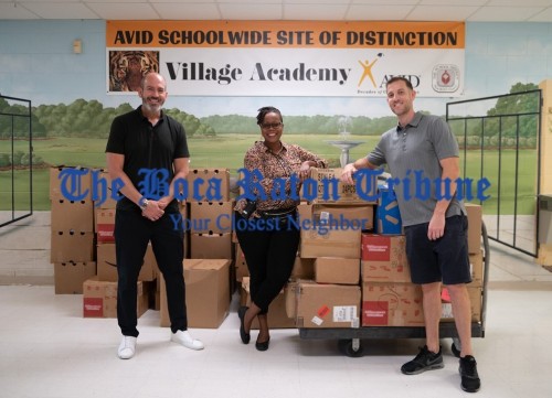 Sundy Village Donates $12,000 to Palm Beach County Public Schools