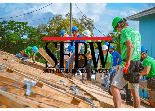 70 C - Suite Executives Build New Home for Habitat for Humanity of South Palm Beach County